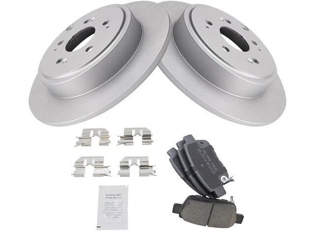 Rear Brake Pad and Rotor Kit For 2006-2014 Honda Ridgeline 2007 2008 NR795VG — 第 1/1 张图片