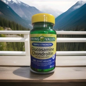 Spring Valley Triple Strength Glucosamine Chondroitin Dietary Supplement, 40 ct - Picture 1 of 1