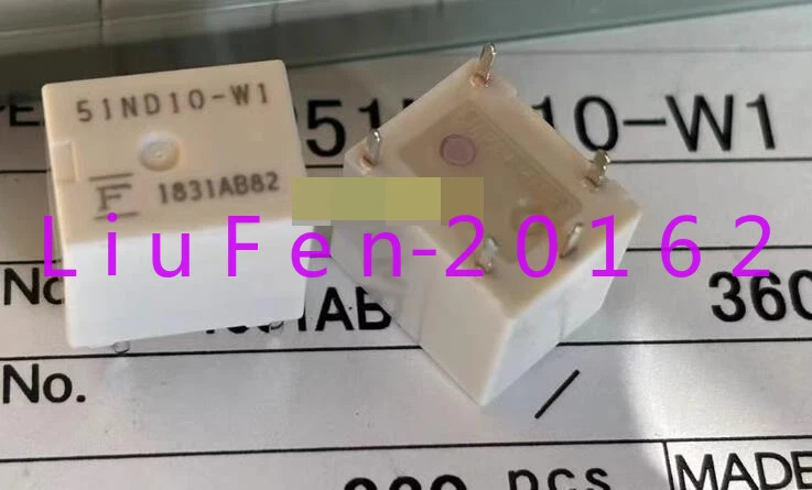 2pcs used 51ND10-W1 10VDC 35A 5 pin relay - Image 1 of 1