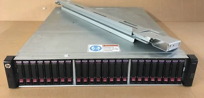 HP P2000 G3 7.2TB 8GB 1Gbit FC/iSCSI Combo Dual Controller with Rails AP837A - Image 1 of 2