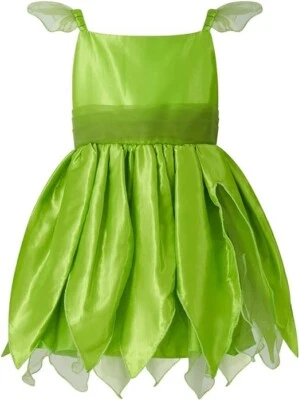 Little Girls Green Mini Dress - Birthday Gift - Image 1 of 4
