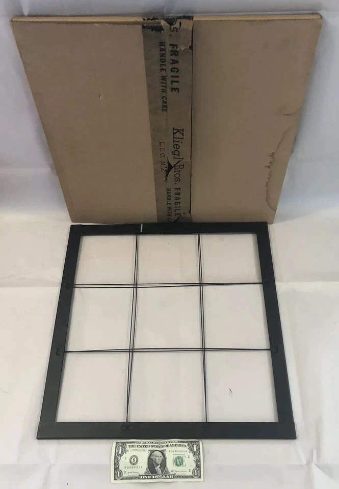 NUEVO Cartucho Grande 18X18" Kliegl Bros Iluminación Marco Multi-Gel Cambio Rápido Nuevo de Lote Antiguo Foto 1 de 1