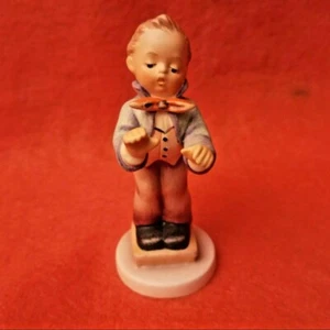 Hummel Club Goebel Figurine “Band Leader” HUM #129 4/0 1985 Germany 3 1/4" TMK-6 - Picture 1 of 7