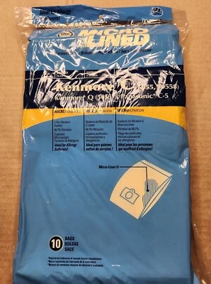 DVC Micro-Lined Bags Type C, Q, 5055, 50557, 50558 Fit Kenmore Canister 10 Bags  - Image 1 of 4