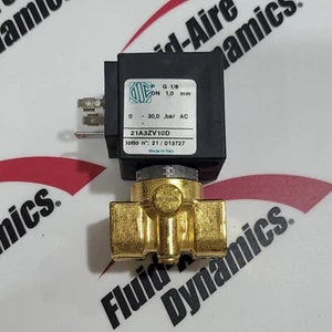 Electrovanne Atlas Copco 30 bars 110v pièce détachée 1089058008 / 21A3ZV10D - Photo 1/6