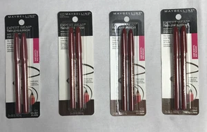 2PC MAYBELLINE TWIN EYE & BROW WOOD PENCIL.101,102,103,104 NEW PICK YOUR COLOR - Picture 1 of 6