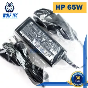 Genuine HP AC Power Adapter Charger Supply PPP009L-E 603284-001 18.5V 3.5A 65W - Picture 1 of 10