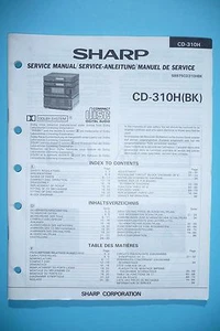 Service Manual for Sharp CD-310H, Original - Picture 1 of 1