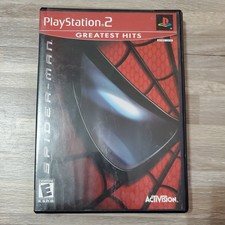 PS2 Spider-Man Sony PlayStation 2 Greatest Hits Video Game Activision - Tested