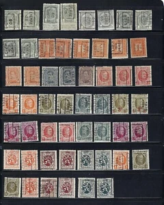 PRECANCELS: Belgian Rollers - 54 different Lier/Lierre - Picture 1 of 1