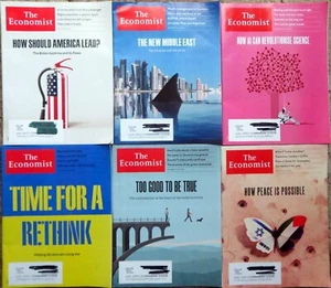 THE ECONOMIST Magazine - Six (6) Issues from 2023 - Picture 1 of 3
