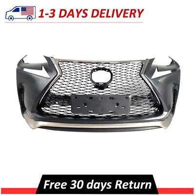 For 2015 2016 2017 Lexus NX200t F-Sport Complete Front Bumper Cover Grille Kit - Image 1 of 2