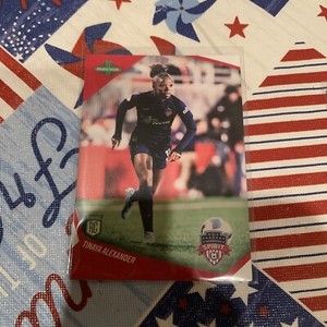 2022 PARKSIDE NWSL ROOKIE RC #160 TINAYA ALEXANDER WASHINGTON SPIRIT