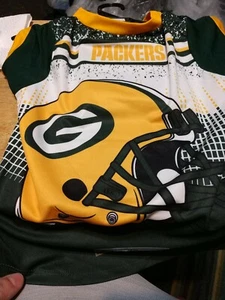 Camiseta GRANDE Little Earth Productions Green Bay Packers Pet Performance para perros - Imagen 1 de 4
