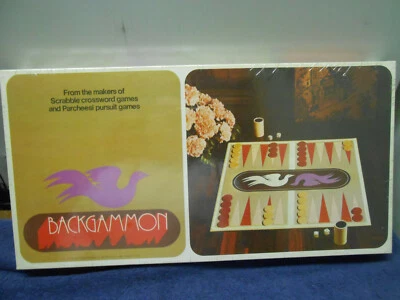 Vintage 1975 Selchow and Righter Backgammon Board Game No. 85 SEALED - Image 1 of 3