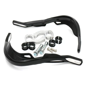 7/8'' 1'' 1 1/8 '' Guardamani paramani barra spazzole neri per Honda Yamaha KTN - Photo 1/1