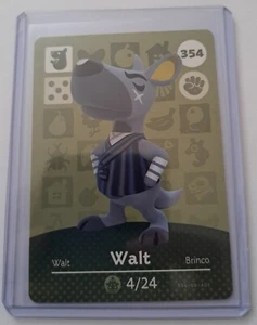 Walt - 354 - Animal Crossing Amiibo Karte - Bild 1 von 1
