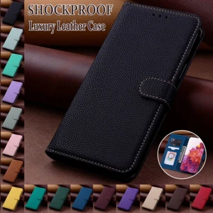 For OnePlus Nord 2T N10 CE 2 5G 12R 9 Pro 8T Leather Flip Wallet Book Case Cover - Picture 1 of 60