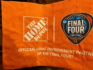 2024 Women's Final Four NCAA Basketball Home Depot Official Rally Towel - Picture 1 of 3