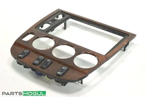 98-01 Mercedes W163 ML430 ML55 AMG ML320 consola central panel de ajuste bisel madera - Imagen 1 de 9