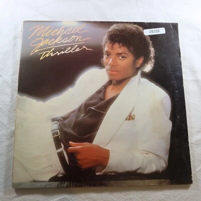 Michael Jackson Thriller EPIC 38112 LP Vinyl Record Album - Image 1 of 4
