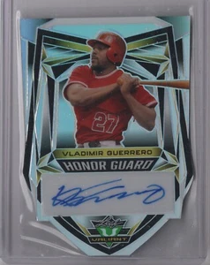 Hoja Valiant Vladimir Guerrero Guardia de Honor 2023 PLATA AUTÓGRAFO AUTOMÁTICO 2/10 HOF - Imagen 1 de 1