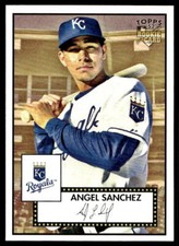 2007 Topps Rookie 1952 Edition 2 Angel Sanchez Royals  Rookie Baseball Card
