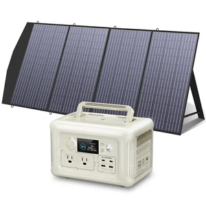 ALLPOWERS 600W Portable Power Station MPPT And 200W Portable Solar Panel Camping - Picture 1 of 12