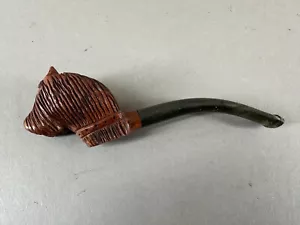 Pipe Carved Burl Briar Wood Scottie Scottish Terrier Sheep Dog Estate Antique - Picture 1 of 16