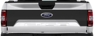 Calcomanía gráfica de vinilo Tailgate Mid Blackout rayas para Ford F-150 2015 en adelante - Imagen 1 de 3