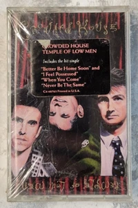 Crowded House Temple of Low Men Sealed NEW 1988 Cassette Tape - Picture 1 of 12