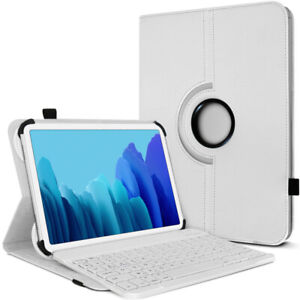 Étui de Protection Blanc avec Clavier Bluetooth pour Tablette Archos 101b Oxygen