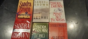 6-Sandra Brown Paperback Books Good Preowned Condition - Picture 1 of 10