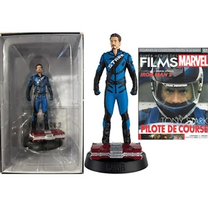 Super Held Películas Marvel Tony Stark 65 Figura Eaglemoss Comics Tebeo Iron Man - Imagen 1 de 24