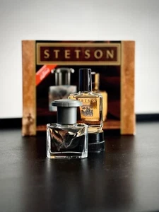 Lot Of Vintage Stetson Untamed And Original By Coty After Shave .5 oz/15ml - Picture 1 of 5