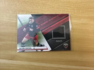 2021 Topps MLS Julian Gressel Relic Card - DC United Whitecaps USMNT Atlanta utd - Picture 1 of 2