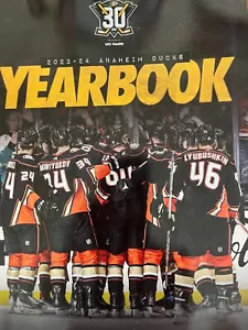 2023 2024 ANAHEIM DUCKS YEARBOOK NHL HOCKEY PROGRAM 100 PAGES 30TH ANNIVERSARY - Picture 1 of 1