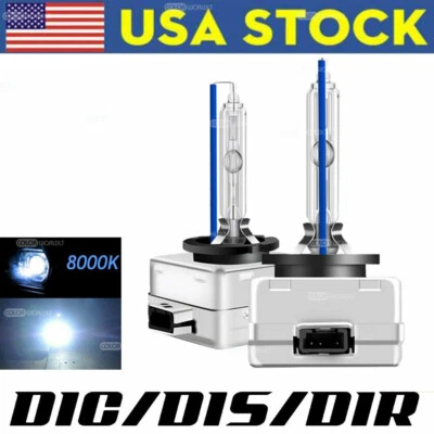 2 X D1C/D1R/D1S 8000K Blue Xenon Headlight OEM Replacement Bulbs - Image 1 of 4