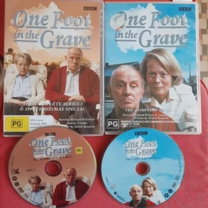 One Foot in the Grave : Series 1 + 3 DVD Bundle 1990 PAL R4 BBC UK SITCOM - Picture 1 of 24