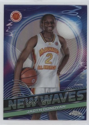 2023 Topps Chrome McDonald's All American New Waves Jadyn Donovan #NW-15 - Image 1 of 2