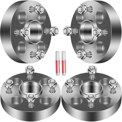 4 piezas espaciadores de rueda centrados en el cubo de 1,25" para Mazda Miata Toyota Corolla 1993-2002 4x100 Foto 1 de 4
