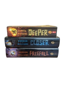 Tunnels Series Book LOT Roderick Gordon & Brian Williams Deeper Closer Freefall - Imagen 1 de 10