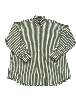 Paul Frederick Striped Button-Down Shirt Mens Label 17-35 Act 17- 33 100% Cotton - Image 1 of 4