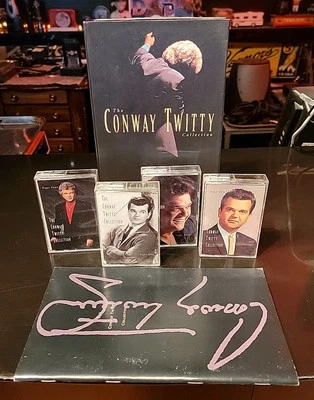 The Conway Twitty Collection Box Set 4 Cassettes With Booklet Tested Fast Shipp! - Image 1 of 4