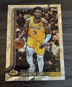 2025-26 Topps Diamonte Bronny James JR. #152 Basketball Insert Card 🔥🔥 - Picture 1 of 3