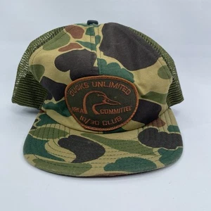 Sombrero de Camionero Club 10/30 Comité de Área Ilimitada Patos De Colección Camuflaje - Imagen 1 de 4