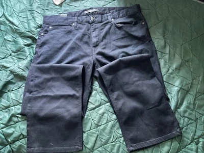 Joes Jeans The Classic Straight Leg Waist 38 Black Blue Indigo “LEDGER” - Image 1 of 4