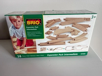 BRIO World 33402-Expansion Pack Intermediate - Wooden Train Set for Kids-16 Pc - Image 1 of 4