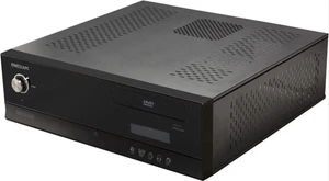 nMEDIAPC Black Aluminum Acrylic Steel HTPC 5000B Micro ATX Media Center - Picture 1 of 7