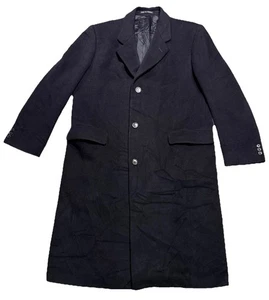 Hammersley Wool Cashmere Blend Overcoat Made in England 44R - Picture 1 of 18